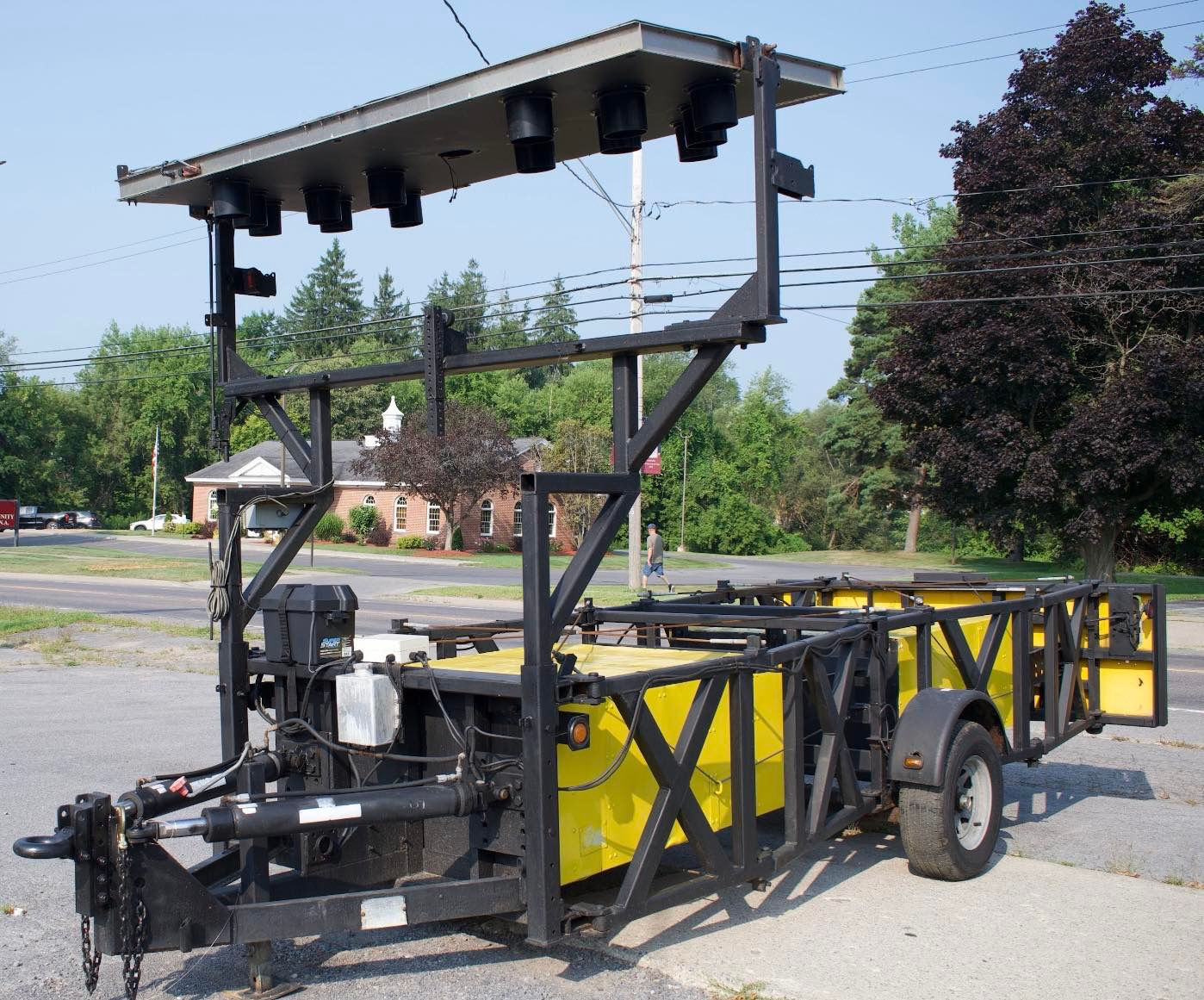 Energy Attenuator Crash Trailer with Arrowboard