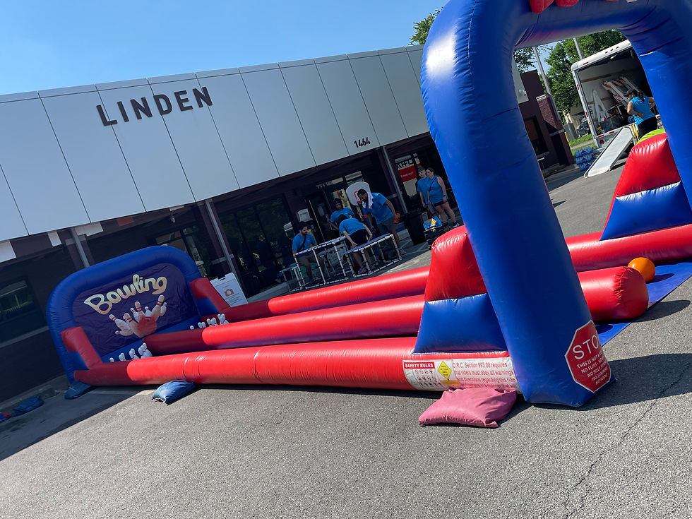 Thumbnail: Rent bowling games for events and parties Westerville, Worthington, Plain City, Hilliard, Chillicothe, Johnstown, Urbana, OH