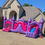 Thumbnail: rent a bounce house for a princess party in Columbus, Powell, Gahanna, Bexley, Dublin, Delaware, OH, Pink Bounce house rental