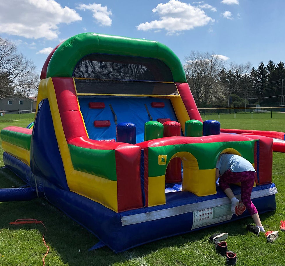 Thumbnail: Bexley, Gahanna, Powell, OH Inflatable obstacle course rentals Columbus Ohio Inflatable Obstacle course rentals Columbus OHIO