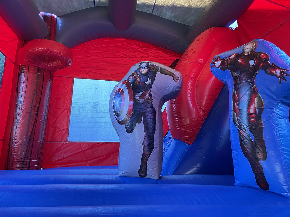Thumbnail: Columbus, Ohio avengers themed bounce house rentals, Columbus Ohio superhero themed bounce rentals Ohio