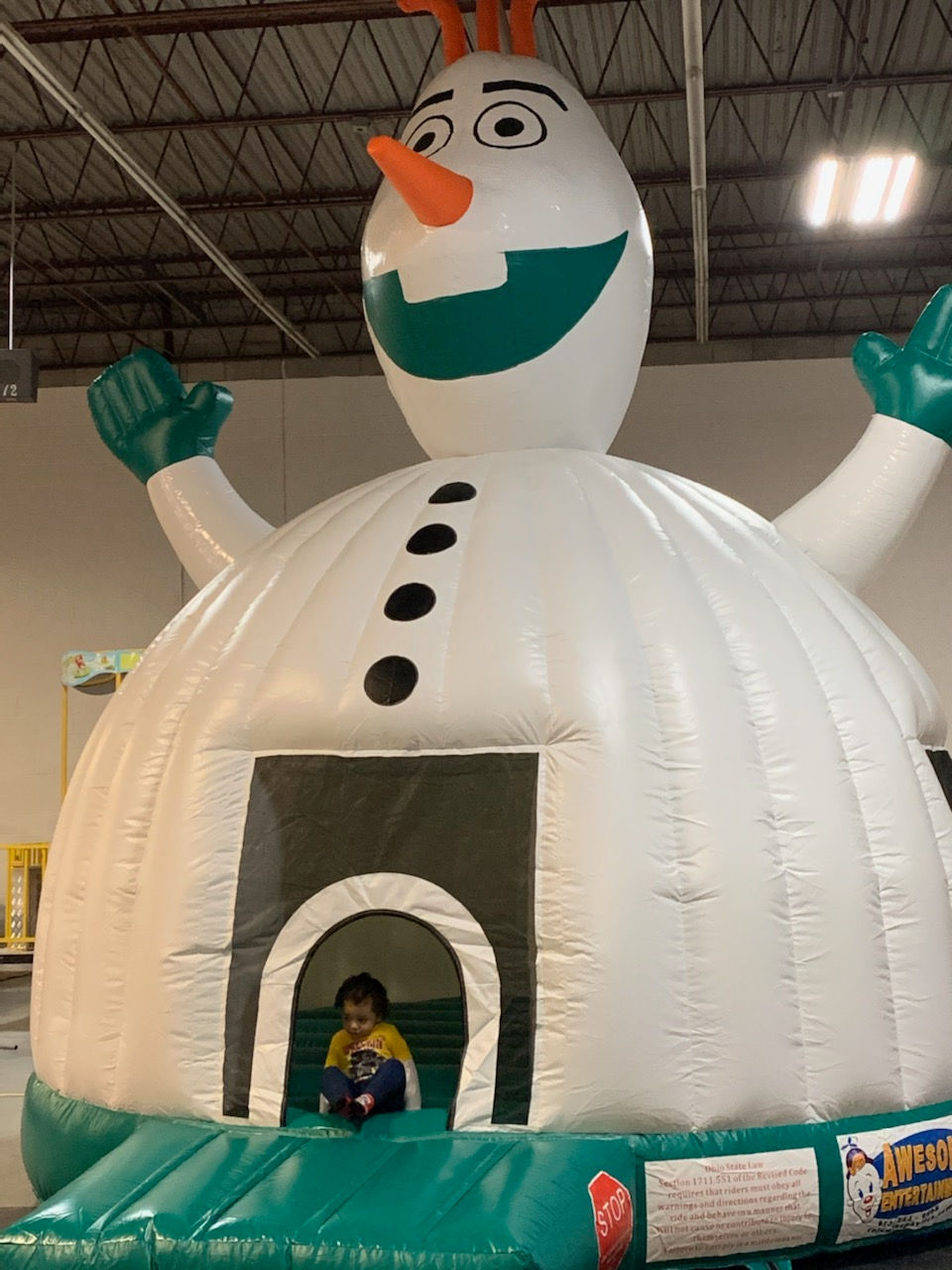 Thumbnail: Cambridge, Ohio OH Snowman bounce house rentals Oh bounce houses, Cincinnati  Ohio Frozen Bounce house Rentals