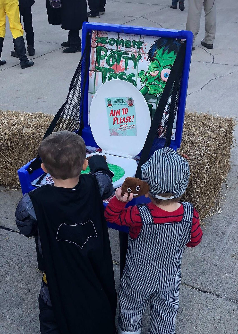 Zombie Potty Toss Carnival Game Rentals Columbus, Ohio, Carnival Event Rentals Delaware County Ohio, Buckeye Lake Party Ohio