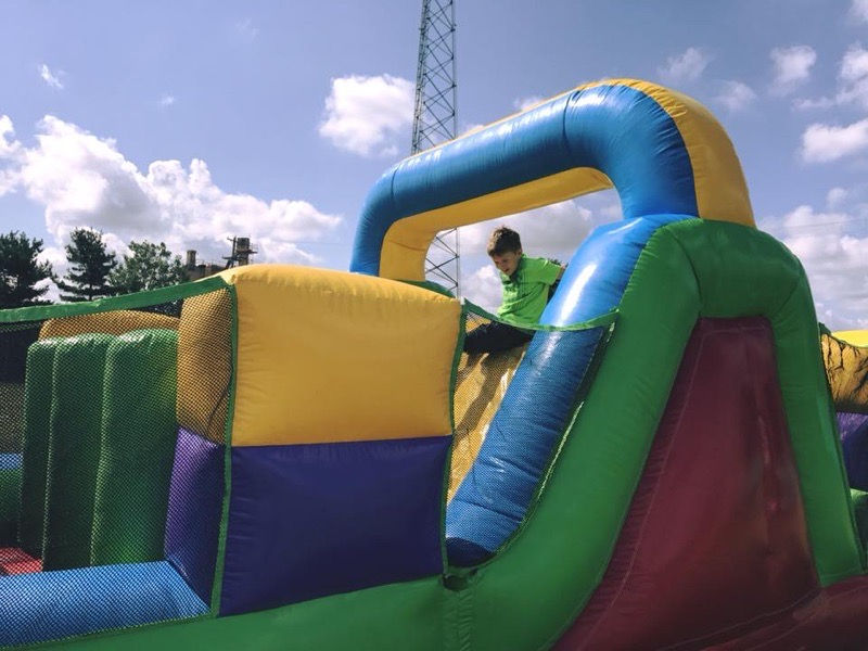 Thumbnail: Giant Inflatable Obstacle Course Rentals - School party rentals - college party rentals - Corporate event rentals Columbus Oh