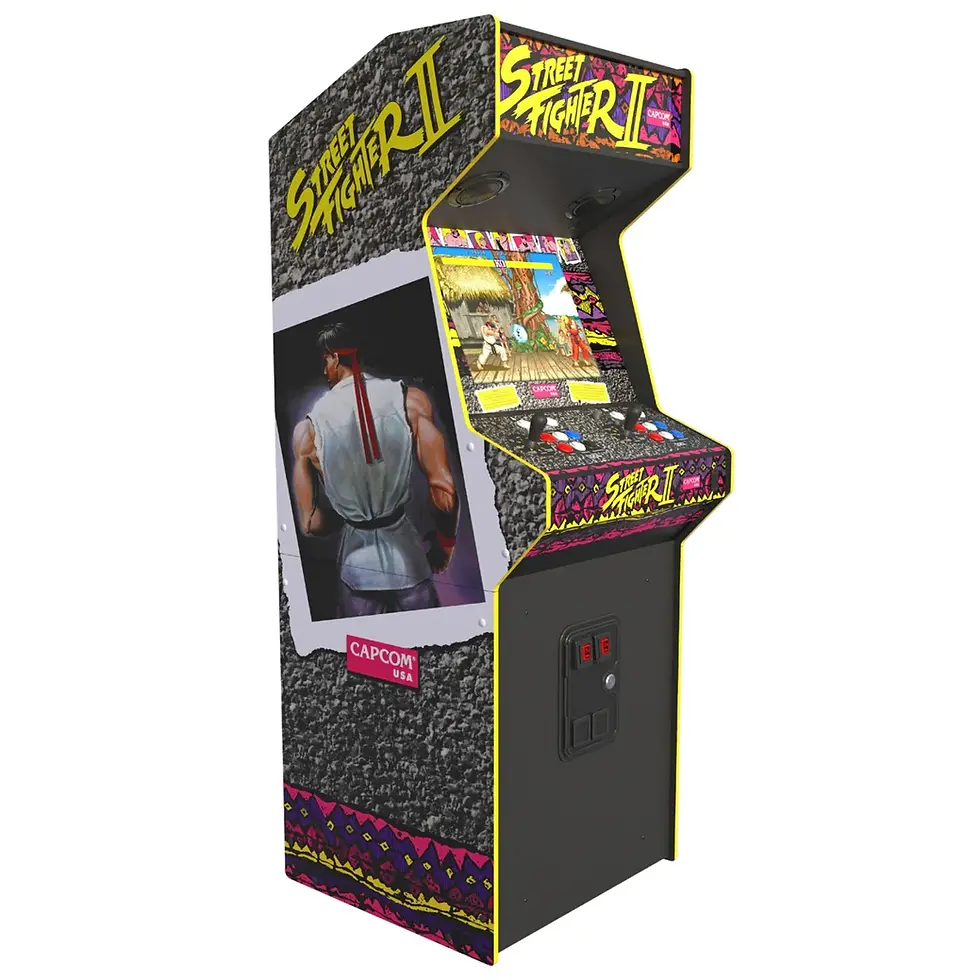 Street Fighter II arcade game rental for parties, corporate events, schools and celebrations in Columbus, OH, Franklin, Lima,