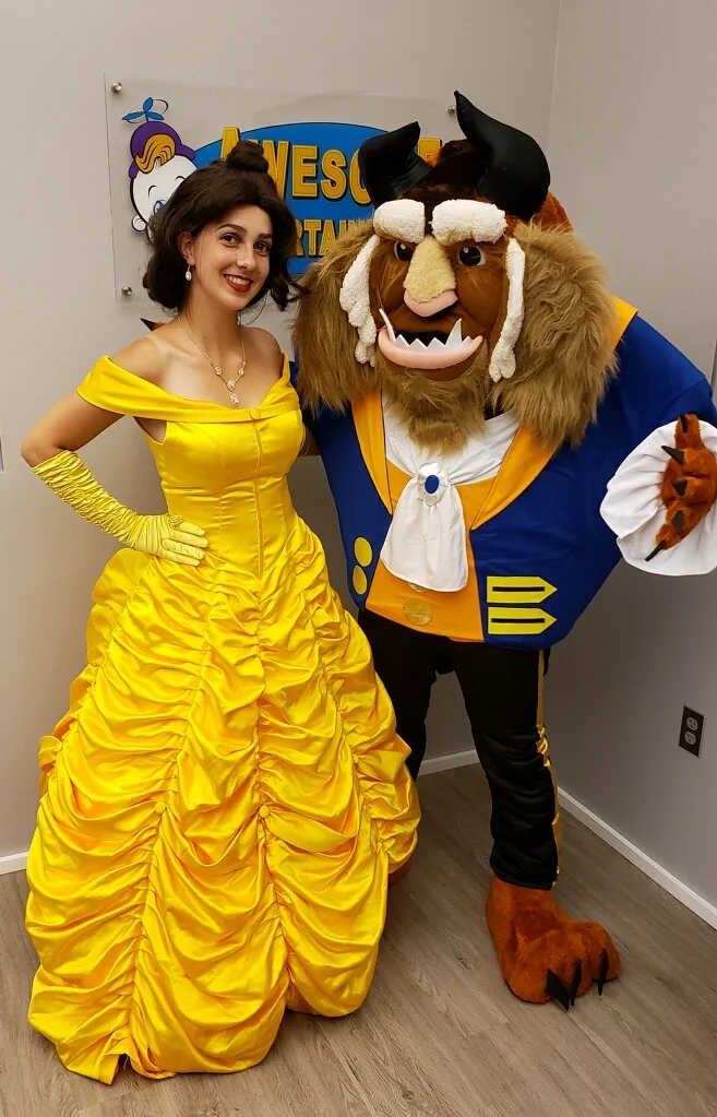 Belle Princess Impersonator Columbus Oh Party Characters Costume Characters