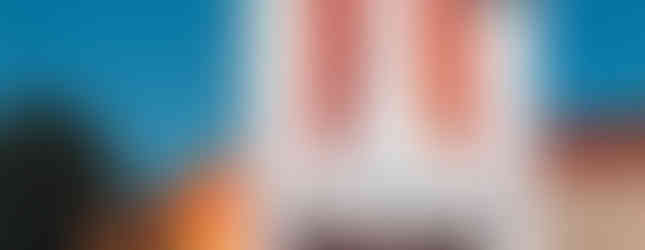 Blast off with this outta this world Rocket Inflatable Slide