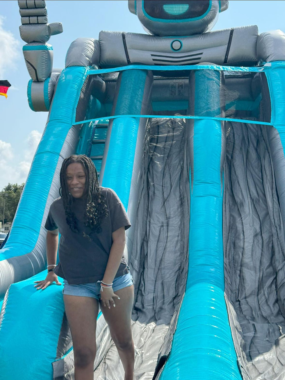 Thumbnail: Columbus, OH Robot Inflatable Slide Rentals, Bot slide rentals Columbus, Lima, Springfield, Urbana, Sandusky, Toledo, Lima OH
