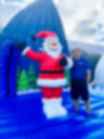 Giant Inflatable Snow Globe Columbus, Ohio snow globe rentals for parties and events