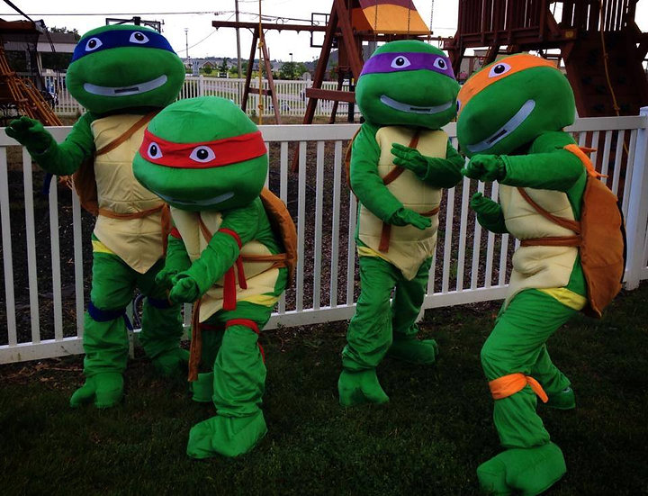 Columbus Ohio Ninja Turtle Party Characters For Hire Columbus Ohio Birthdays Rent this colourful teenage mutant ninja turtle jumping castle for the kids entertainment your you can choose the hire options on this page, or contact us if you have any special requests. columbus ohio ninja turtle party