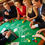 Thumbnail: Cincinnati, Ohio Casino Party Rentals - Ohio Las Vegas Themed Parties - Blackjack Table with Dealer Dayton, Lima, Cincinnati