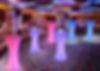 Columbus, OH Glow high top table rentals Ohio LED high top table rentals