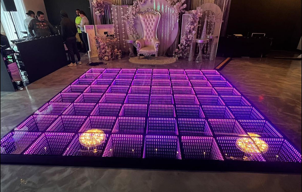 Thumbnail: Rent a LED Light Up Dance Floor For An Event Columbus, Delaware, Cincinnati, Marietta, Lancaster, Amanda, Johnstown, Newark,