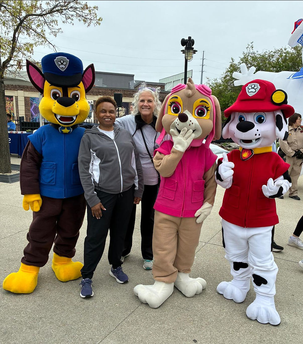 Thumbnail: Paw Patrol characters for hire New Albany, Ohio. Chase party character for hire Pataskala, Dublin, New Albany, Plain City, OH