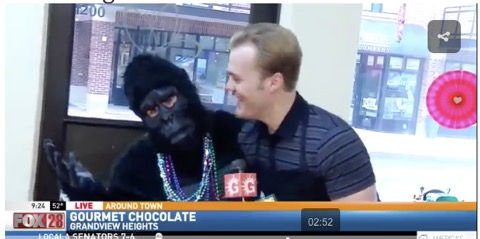 Thumbnail: Gorilla Grams  Bexley, Ohio - Telegram characters Columbus, Ohio - party characters for hire