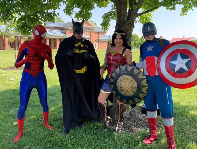 Thumbnail: Captain America Superhero appearances for hire - party character - Columbus Ohio