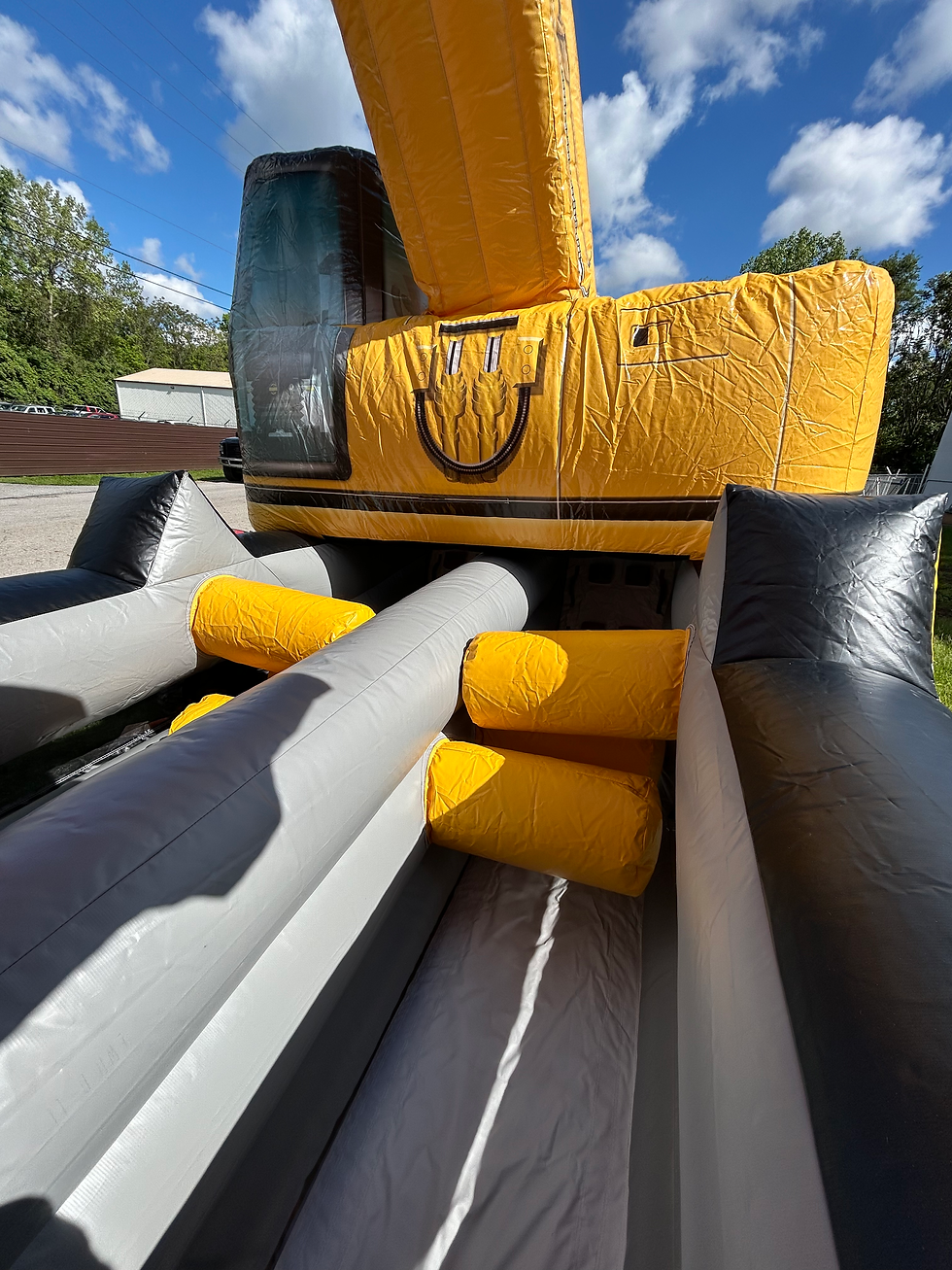 Thumbnail: Bulldoze bounce house rentals Powell, Ohio. Bulldoze Bounce House rentals Dublin, Ohio. Bounce House Rentals Pataskala, Ohio,