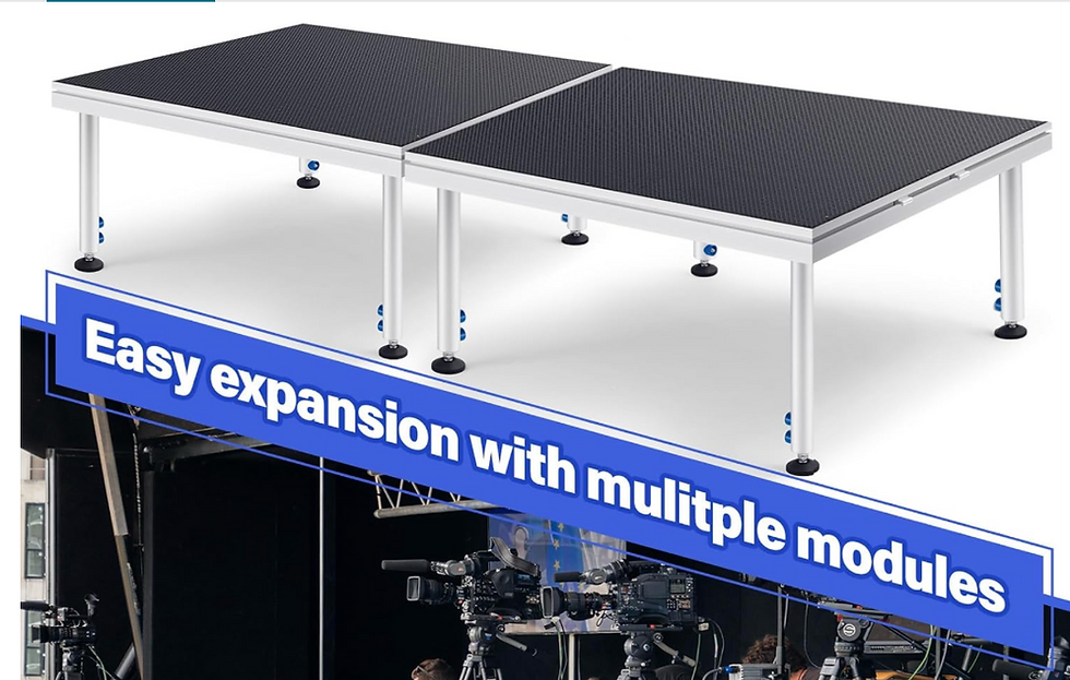 Thumbnail: rent portable staging in Columbus, Canal Winchester, Lancaster, Cambridge, New Lexington, Kentucky, Delaware, Lewis Center OH