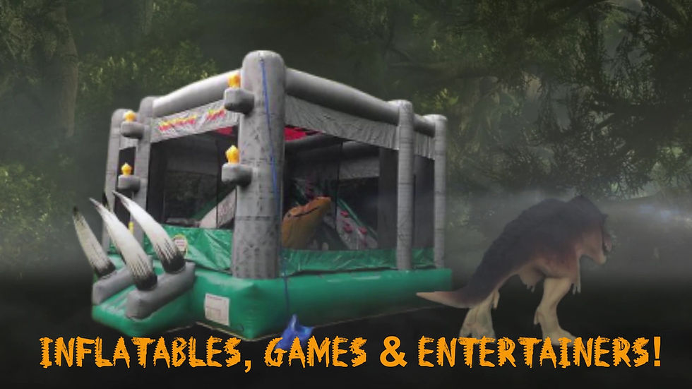 Thumbnail: dinosaur themed party rentals