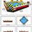 Thumbnail: Gladiator Joust Rentals Bexley, OH Inflatable Gladiator Joust School Field Day rentals School Carnival rentals Central OH