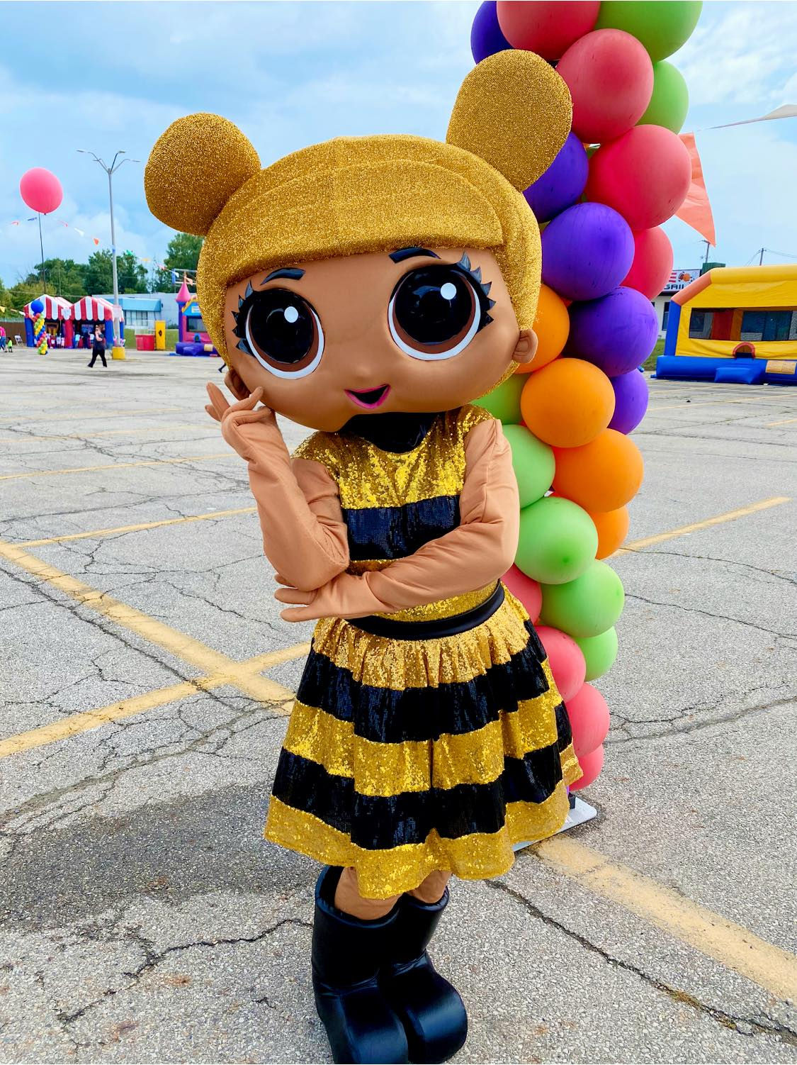 LOL doll party characters Columbus Ohio birthday party characters