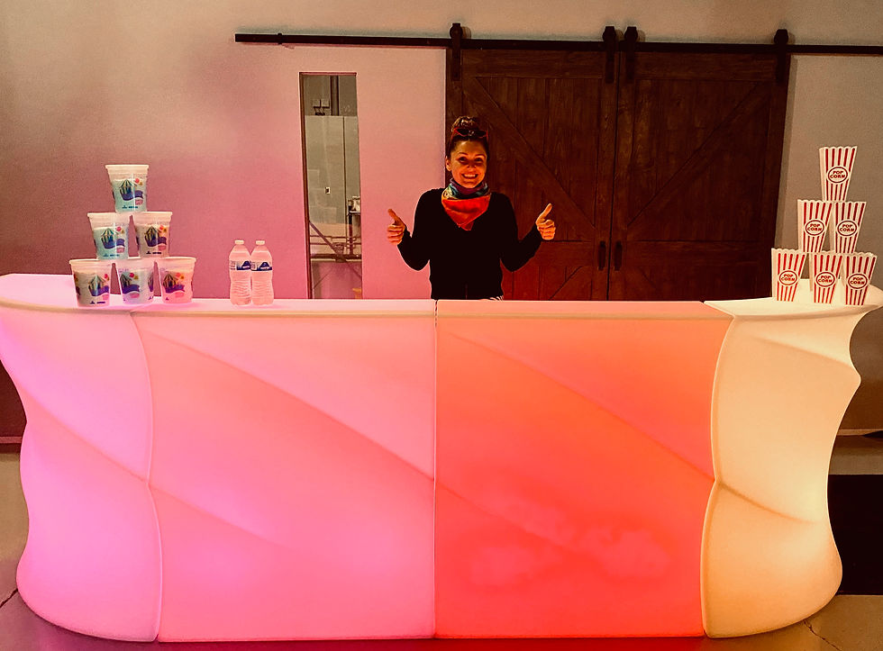 Thumbnail: Columbus, OH LED Glow Decor Rentals Columbus Ohio Glow Furniture Rentals Ohio