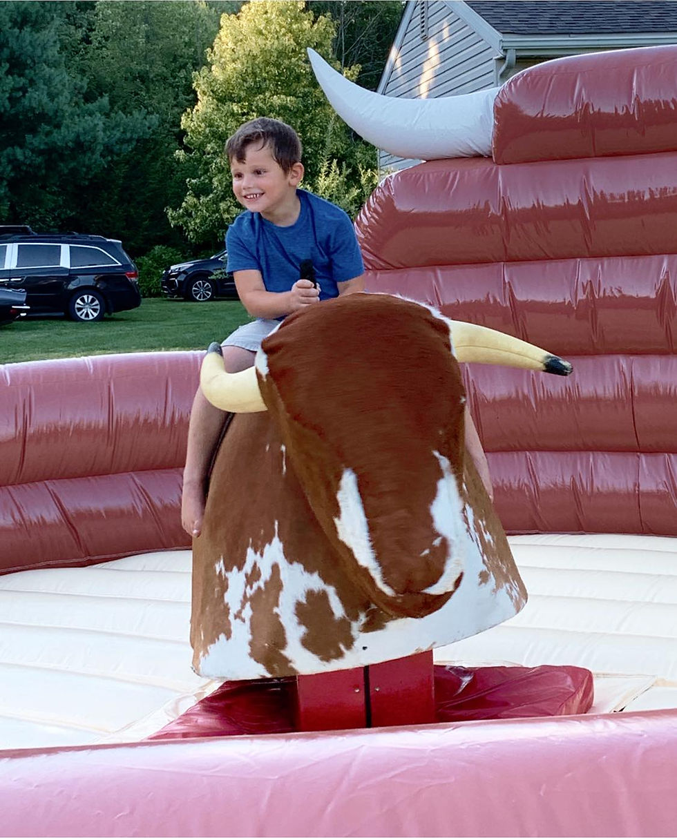 Thumbnail: Cincinnati, Ohio Mechanical Bull Ride Rentals Cincinnati, Hamilton, Beavercreek, Lima, Troy, OH Inflatable Bull Ride Rentals