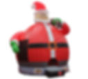 Santa Themed Bounce House Rentals Columbus Ohio Sant bounce house