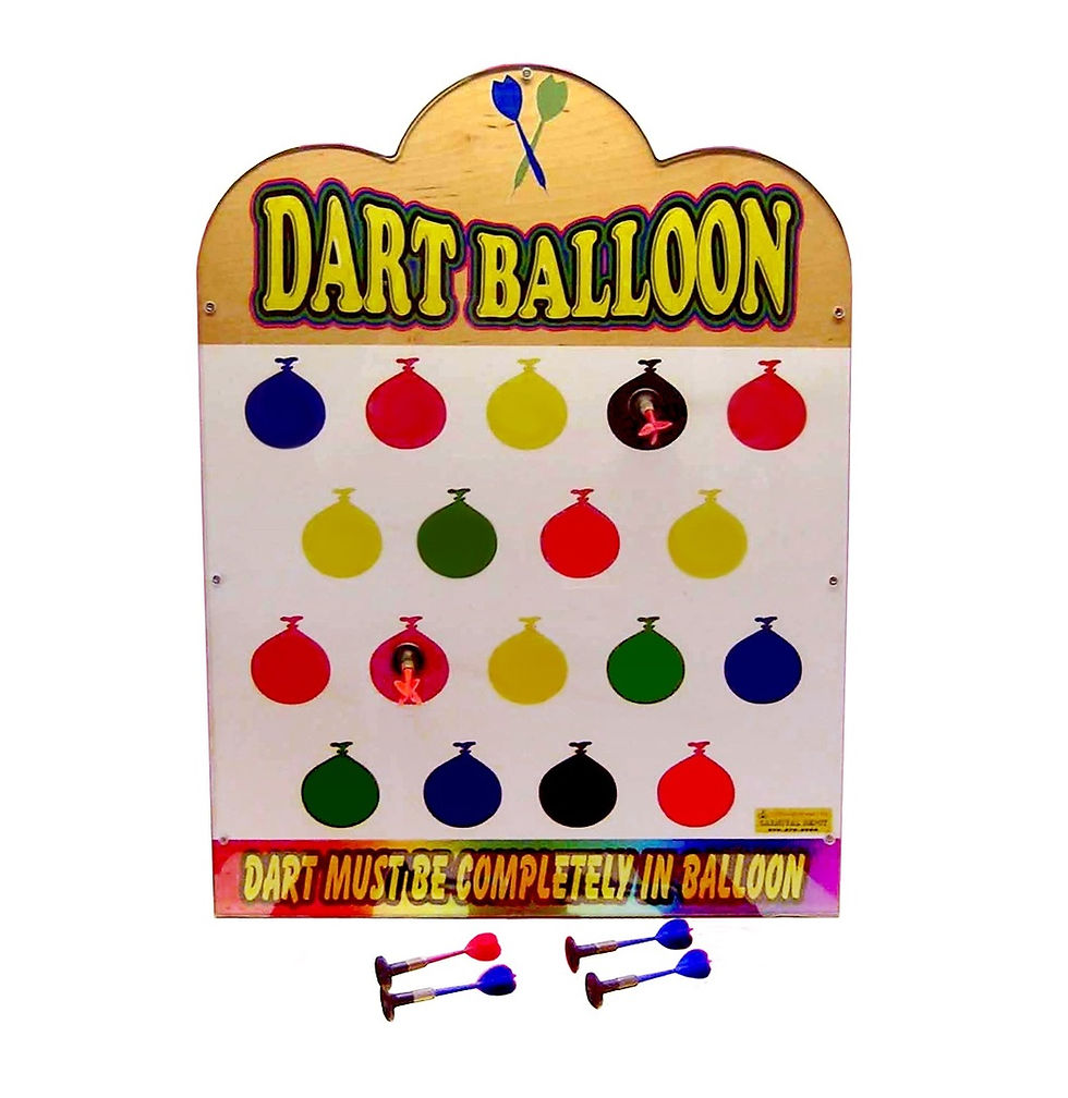 Balloon Dart Carnival Game Rentals Columbus, Ohio School Carnival event company Dayton Ohio