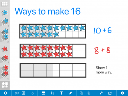 Number Frames from The Math Learning Center | A Dash of Research