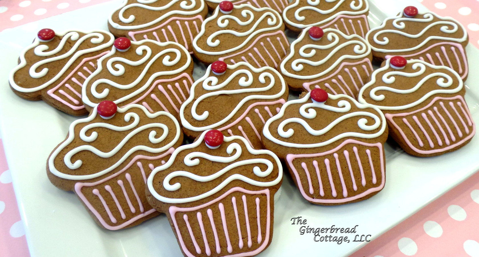 3 1/2" Cupcake Cookies ~ Dozen