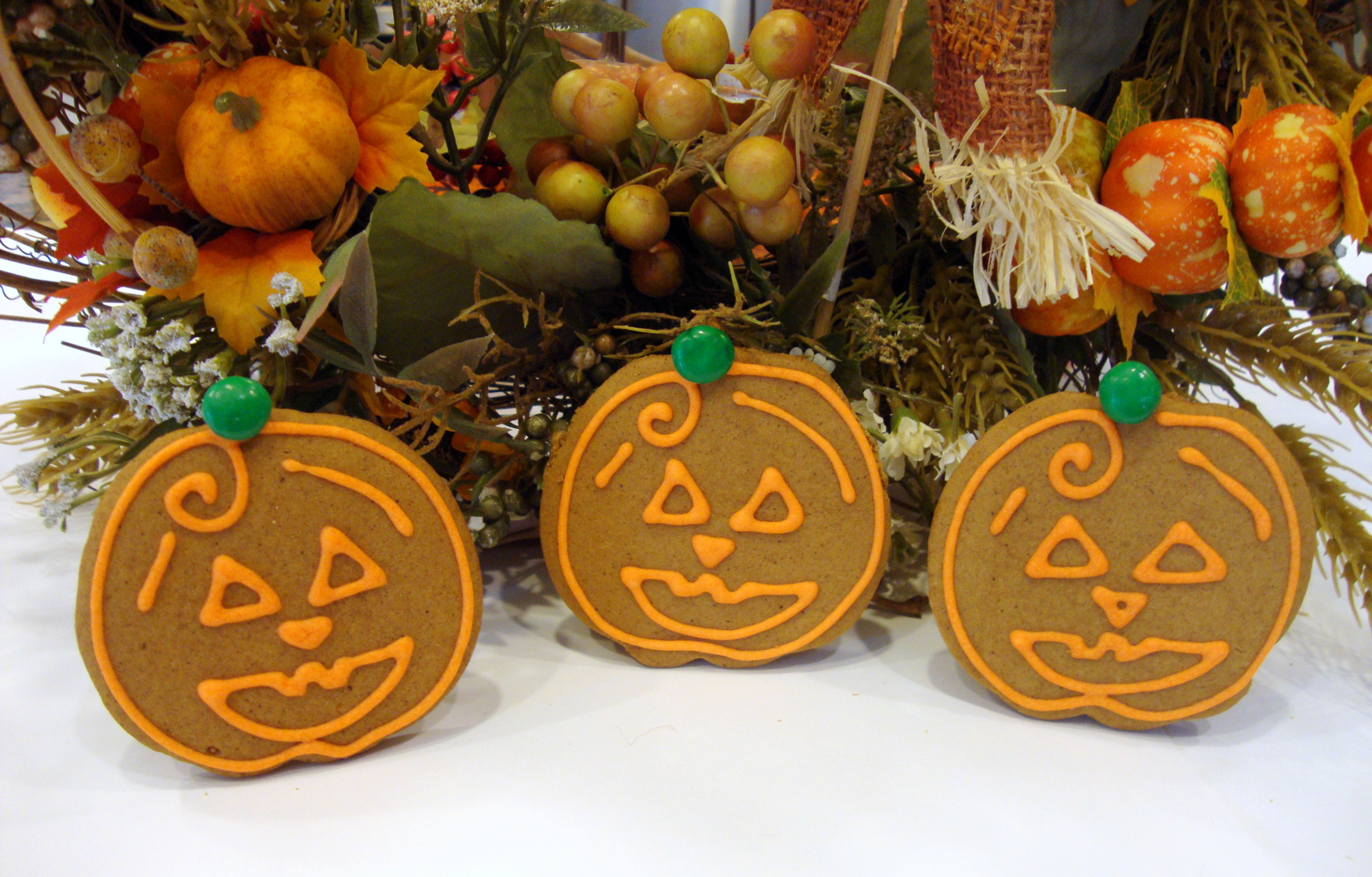 Jack o' Lantern Cookies Dozen