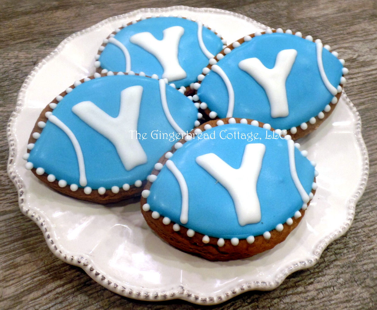BYU Football Cookies - Dozen