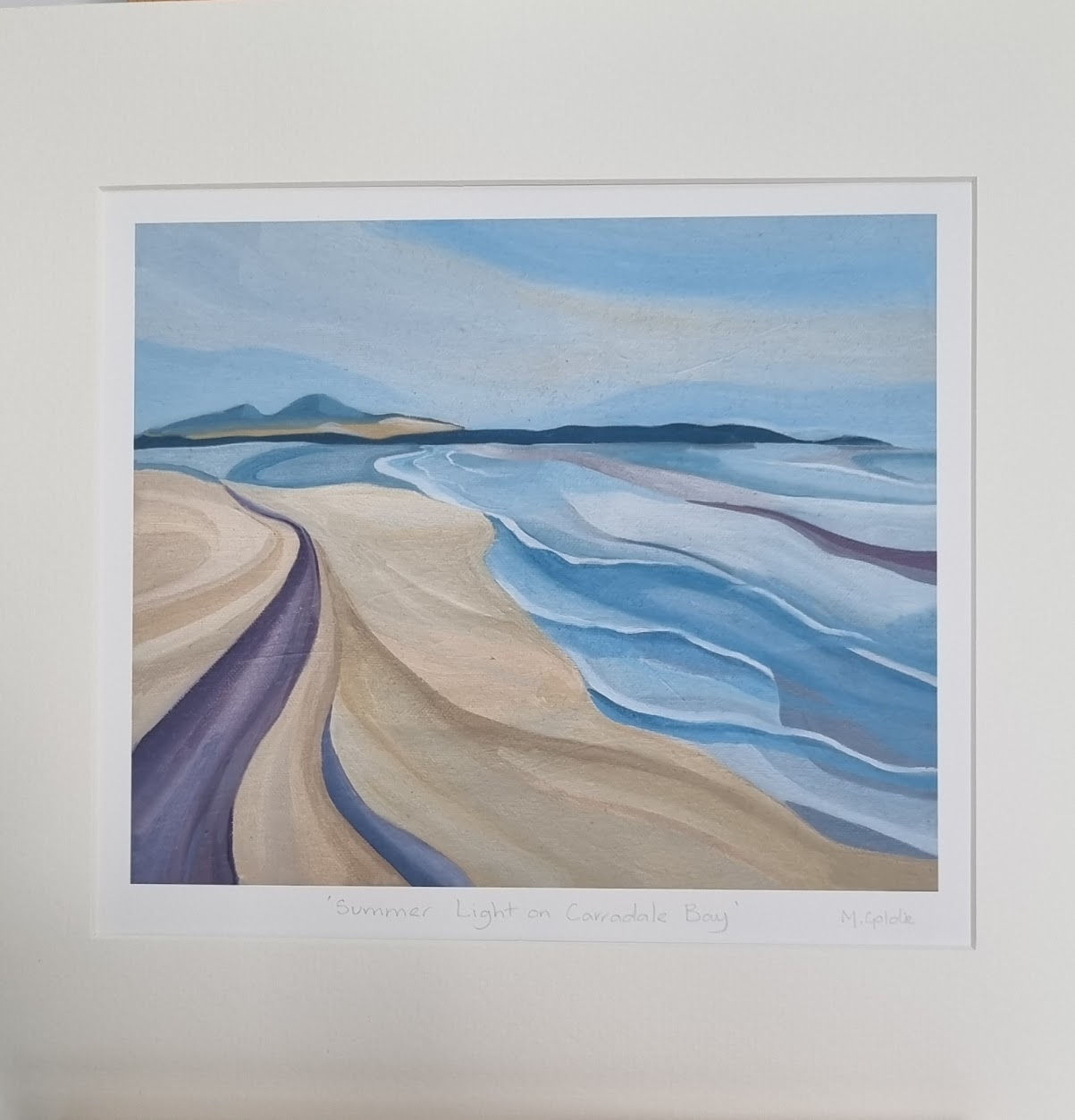 Summer Light on Carradale Bay