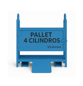 Pallet para 4 Cilindros
