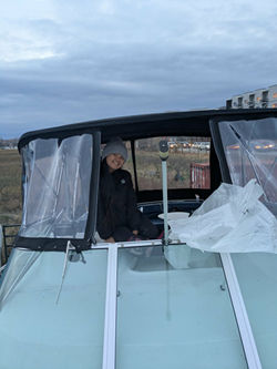 Bel Pontoon boat repairing