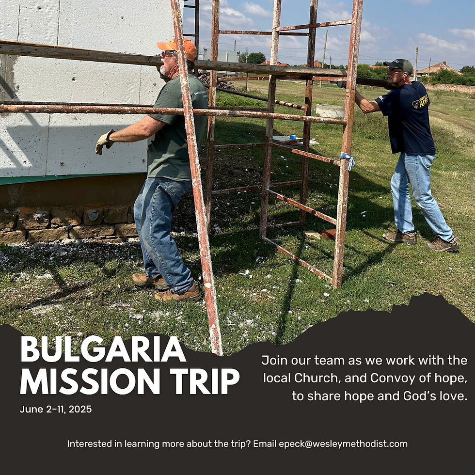 Bulgaria Mission Trip | June 2025