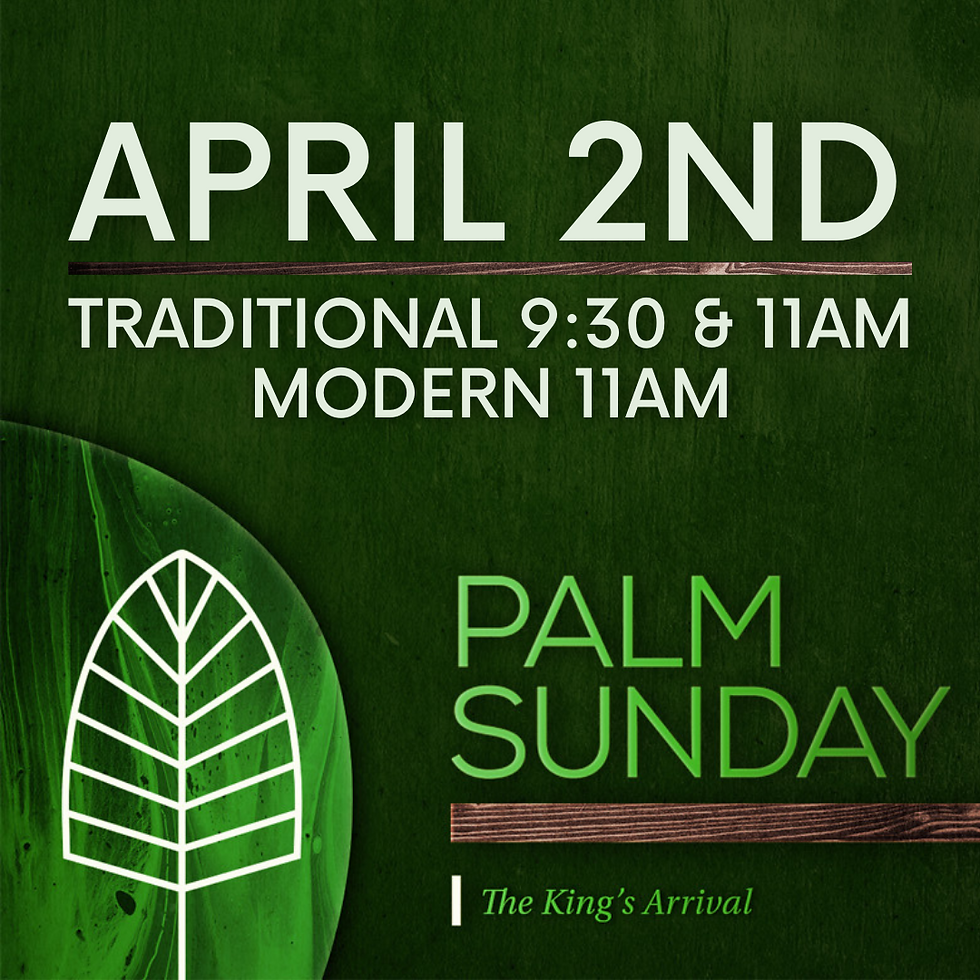 Palm Sunday