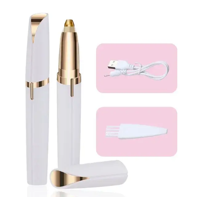 Miniatura: Womens Electric Eyebrow Trimmer Eye Brow Shaper Pencil Face Hair Remover for Wom