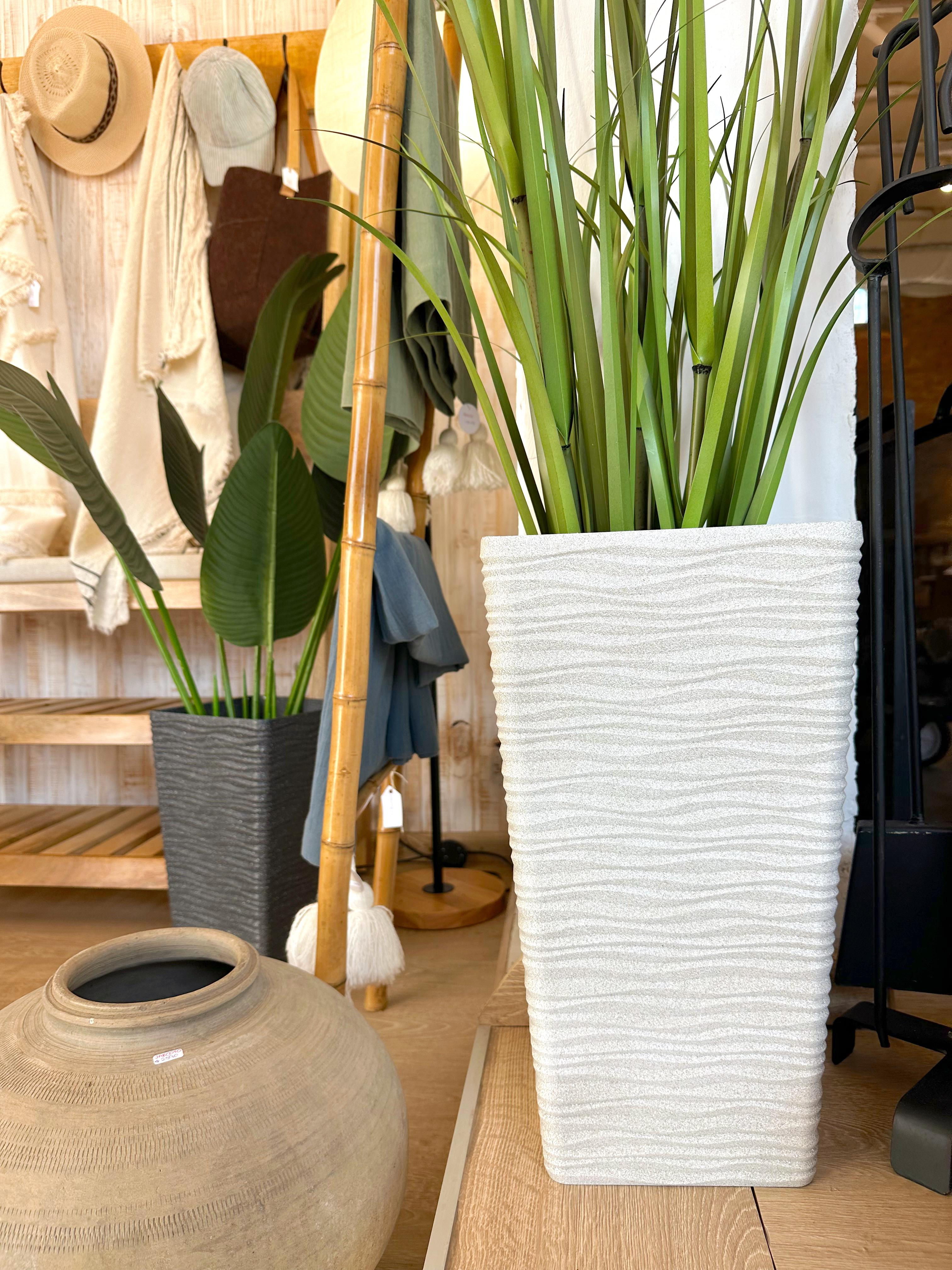 Maceta rotomoldeada rectangular 