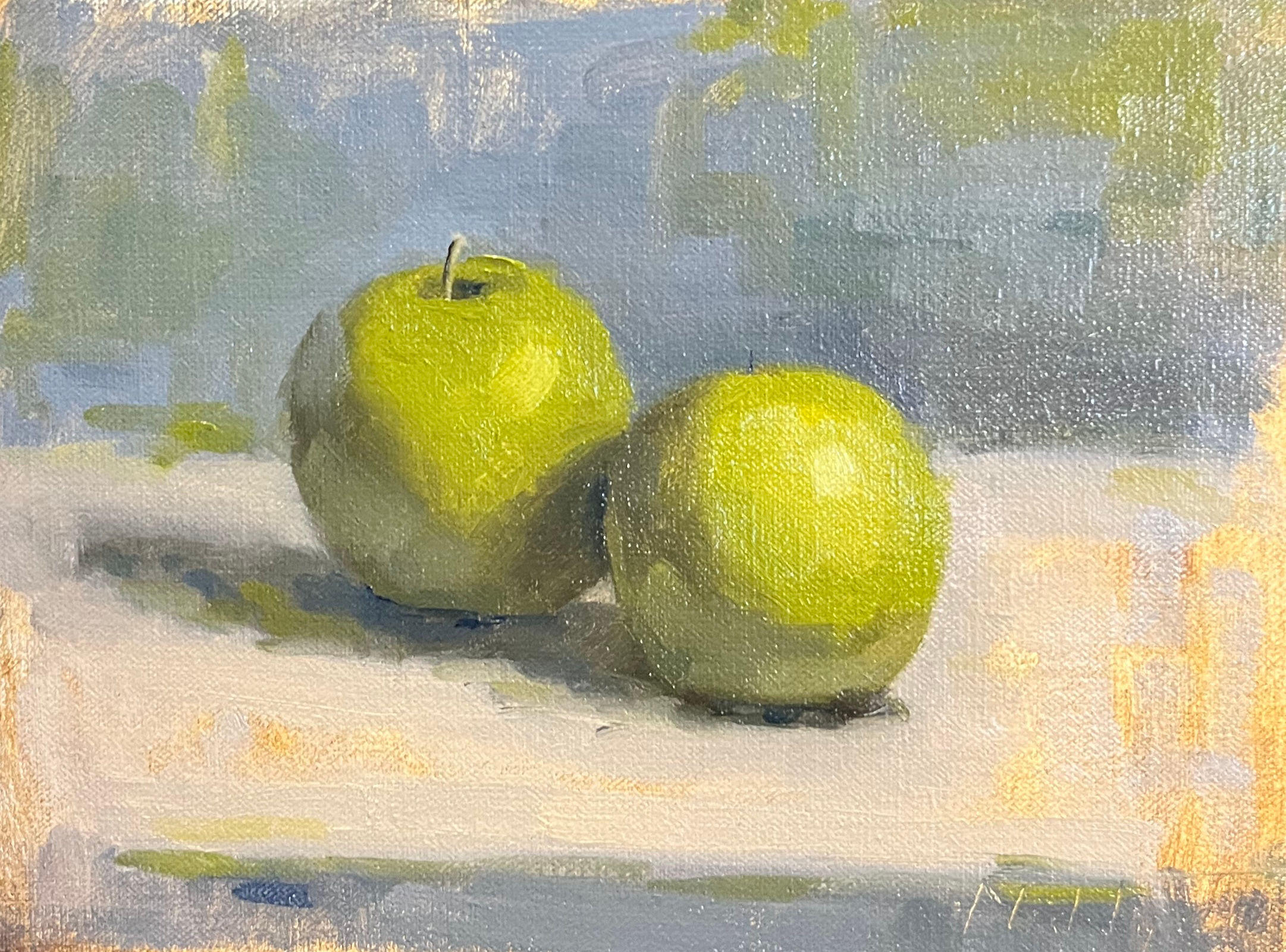 ‘Sketch of Granny Smiths’