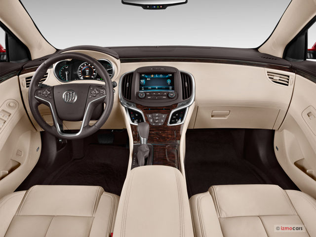 Buick Lacrosse Luxury Sedan Dash View