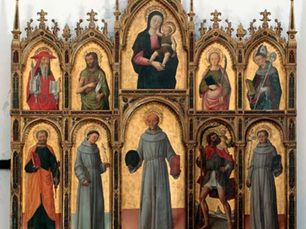 POLIPTIH SVETOG BERNARDINA SIJENSKOG, 1458. (ANTONIO I BARTOLOMEO VIVARINI) - CRKVA SVETOG BERNARDINA SIJENSKOG (KAMPOR, RAB) 