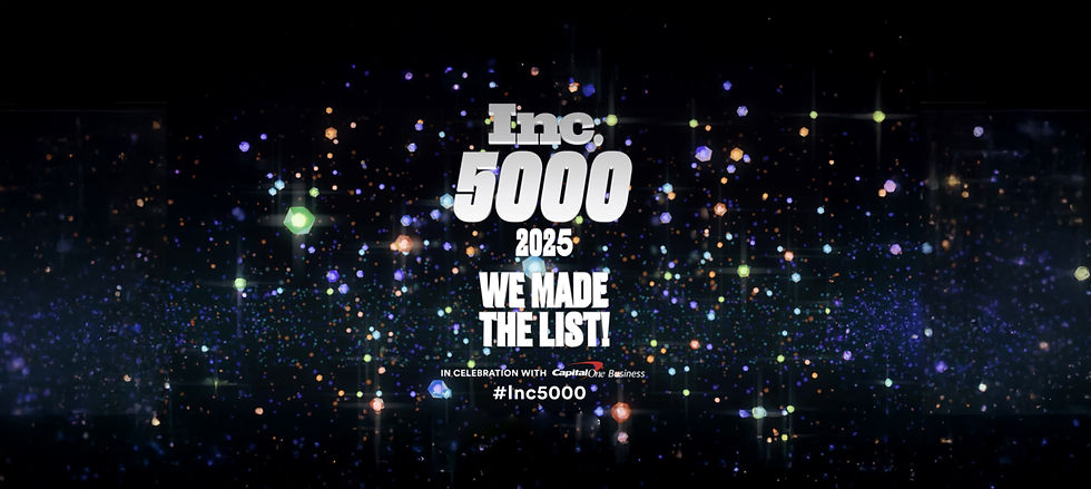 Blueprint Studios Makes the 2025 Inc. 5000: A Milestone in Creative Growth