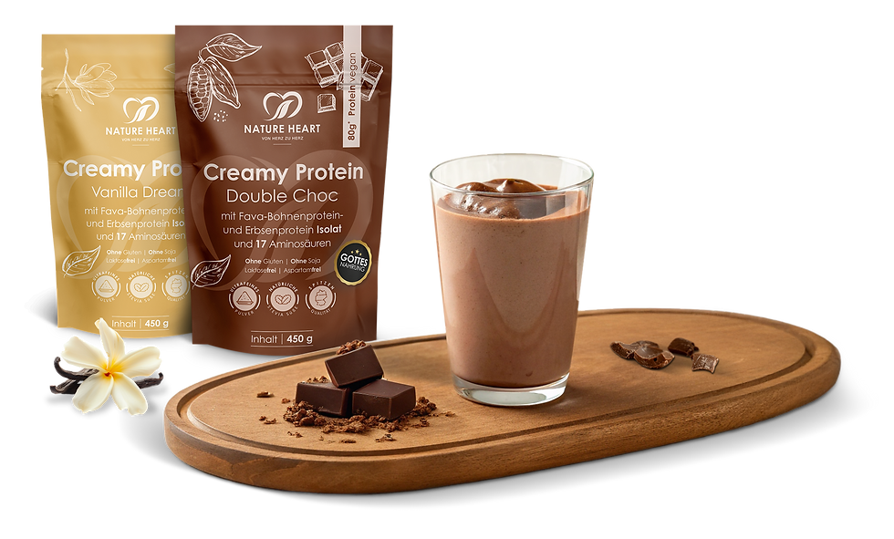 Morgen ist es endlich so weit: Nature Heart bringt die wohl cremigste, reinste und natürlichste Proteinformel auf den Markt – und ich verspreche dir: Das ist nicht einfach ein Protein.