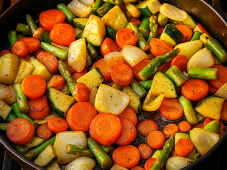 🌿 Buntes Grillgemüse mit Parmesan – Outdoor-Genuss trifft Superfood! 🔥🥕
