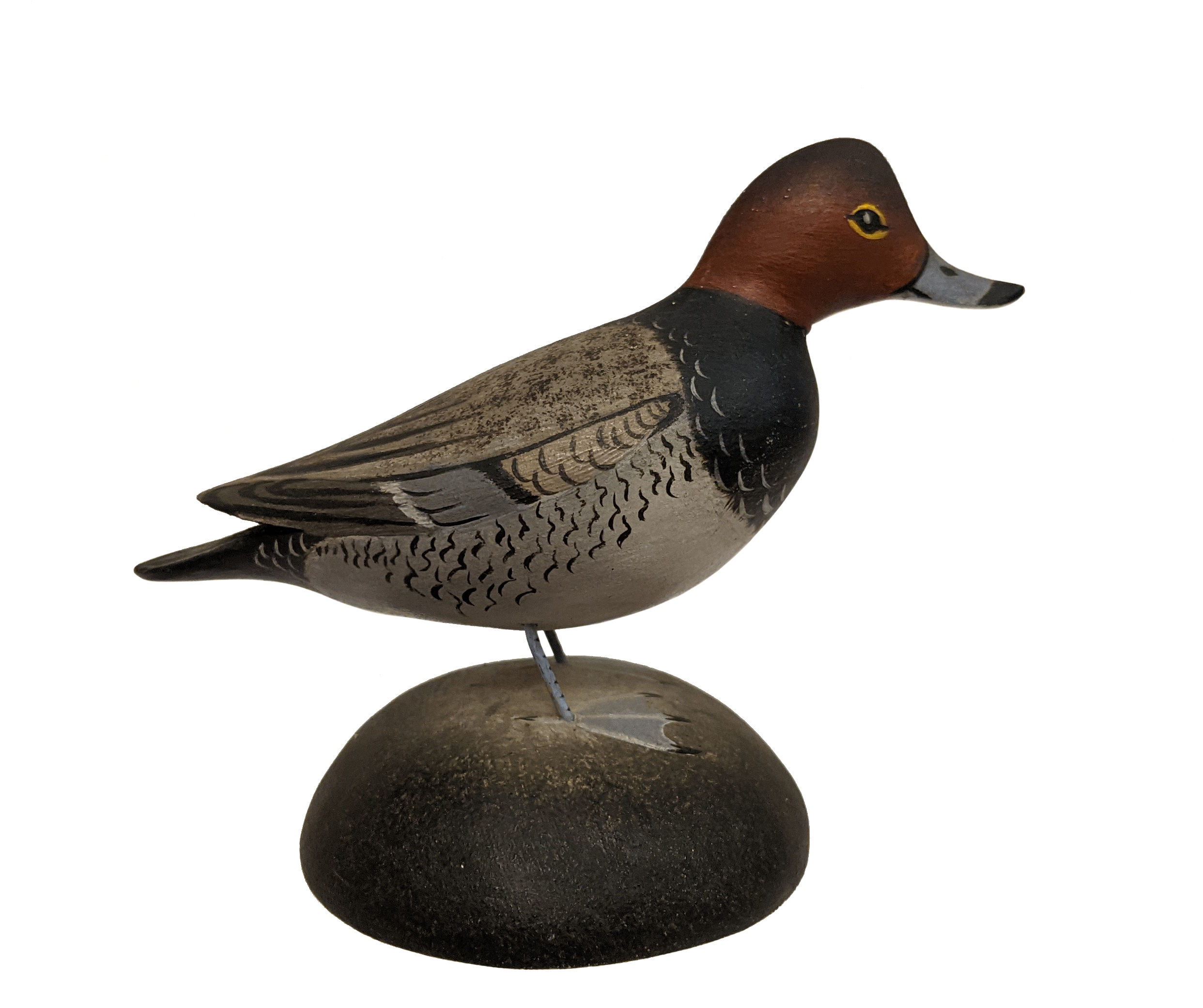 Redhead Drake Miniature - Elmer Crowell