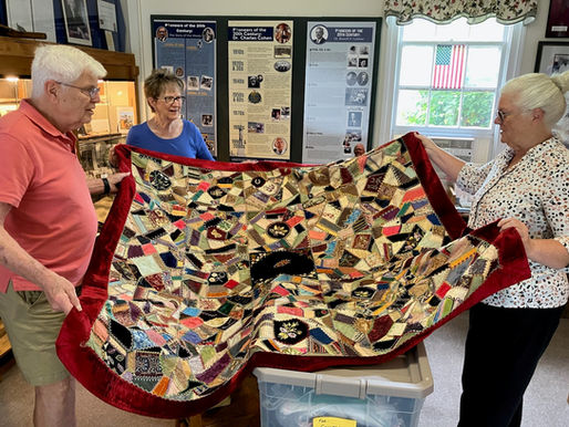 Mason family quilt donation