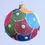 Thumbnail: #2290 - Thomas Glenn "Bohemian Rhapsody" Ball Christmas Ornament