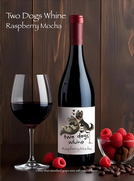 Two Dogs Whine Raspbery Mocha